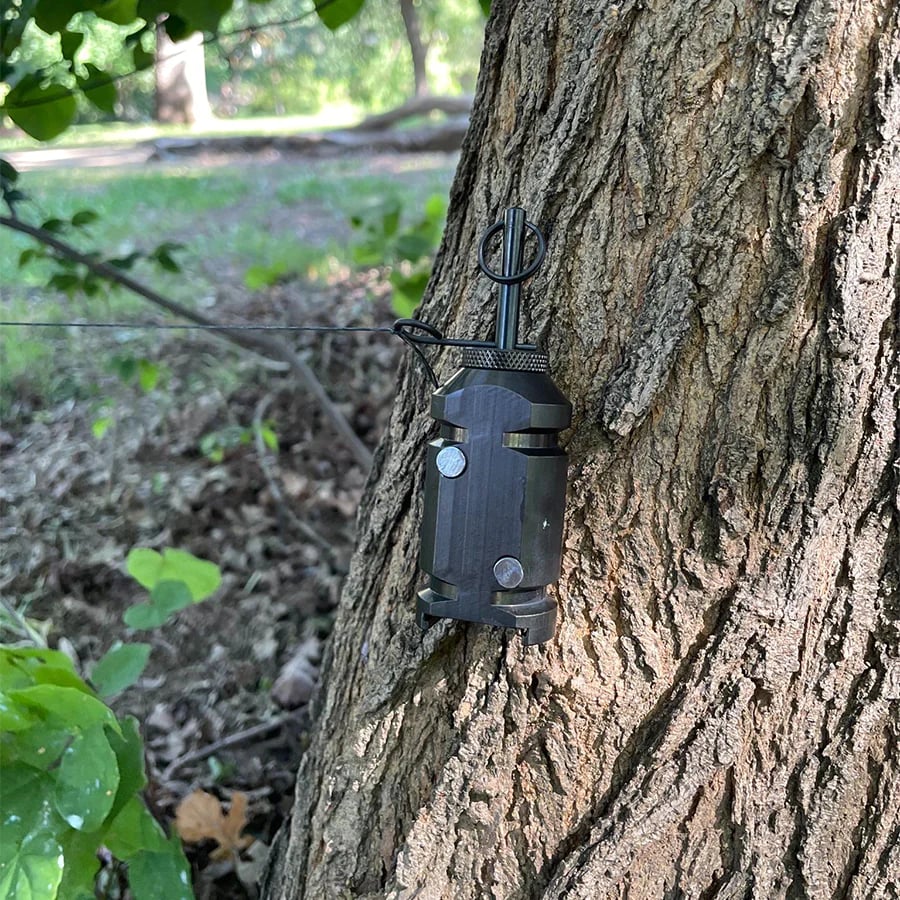 Deterrent perimeter trigger for outdoor use