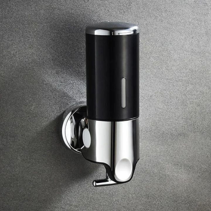 2-in-1 wall-mounted dispenser for an organized bathroom