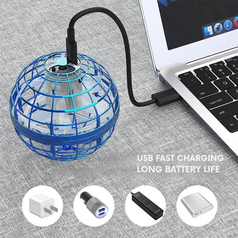 Leuchtender fliegender Ball für lustige und interaktive Spiele