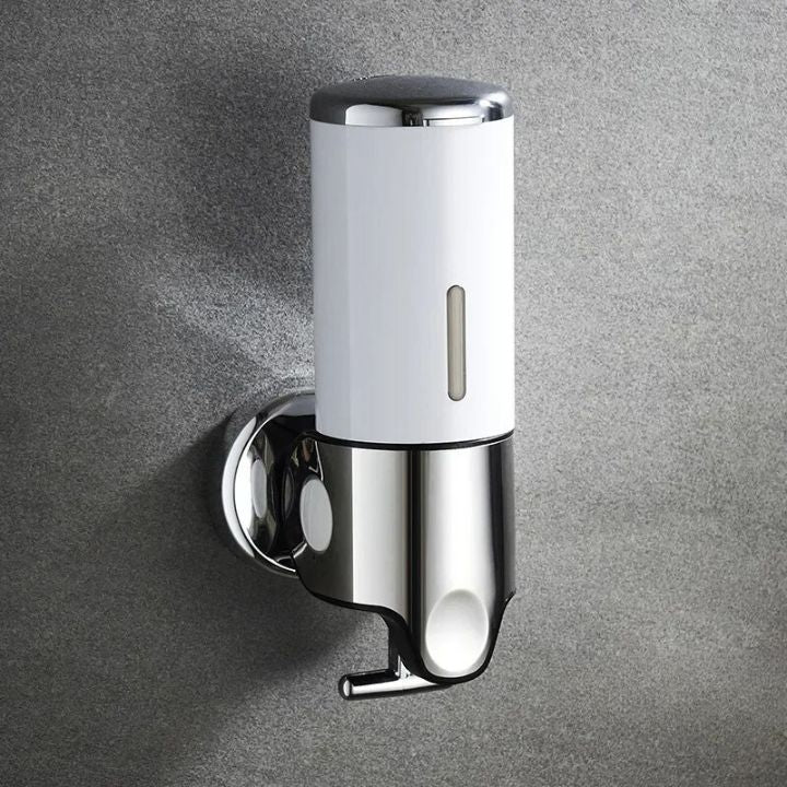 2-in-1 wall-mounted dispenser for an organized bathroom