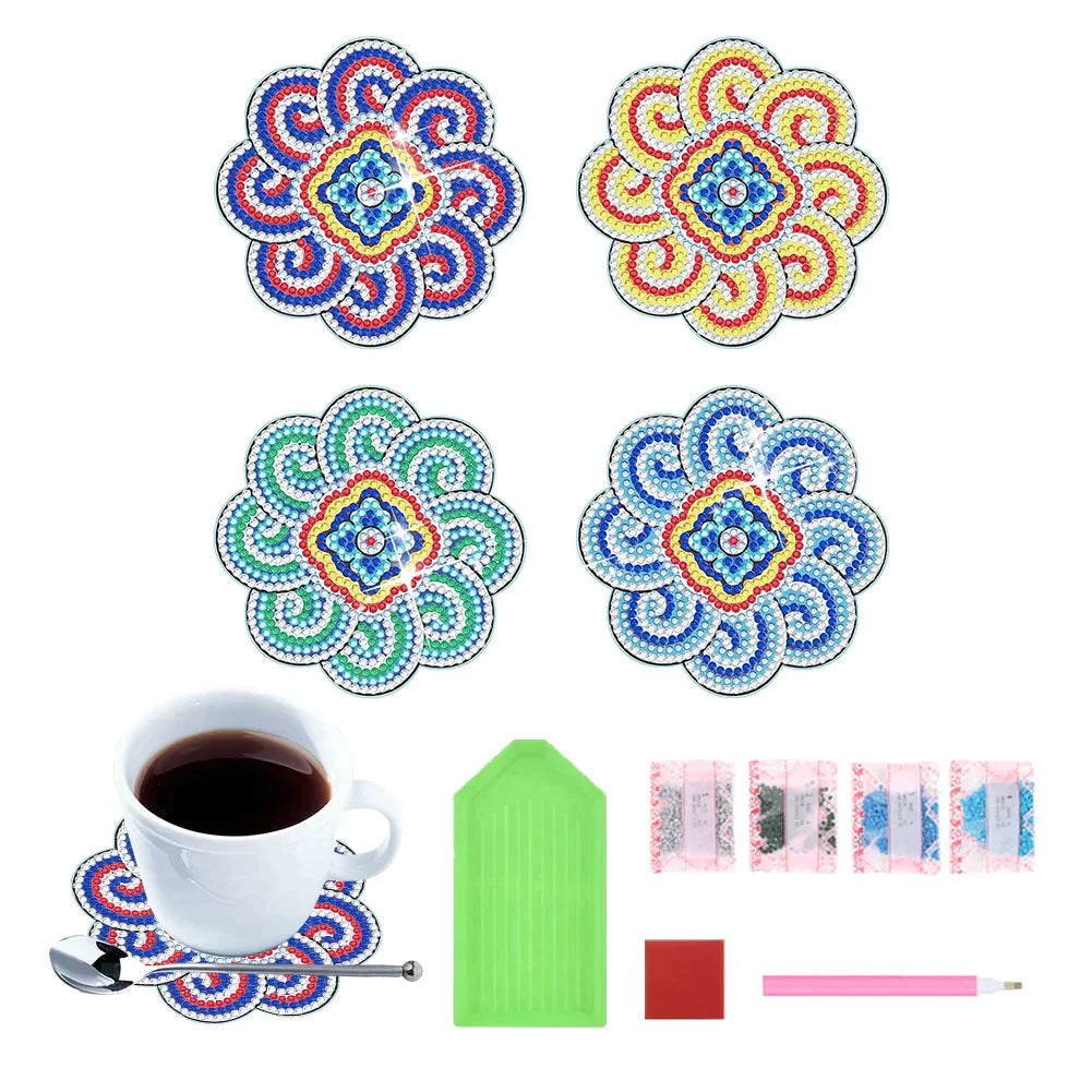 Set de dessous de verre DIY à strass