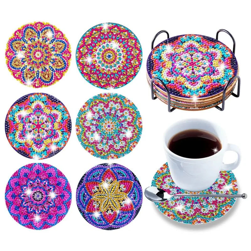 Set de dessous de verre DIY à strass