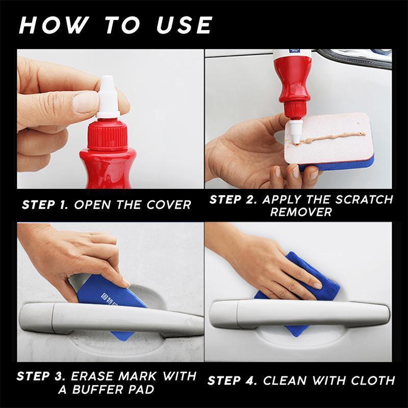 Polijstwas - Verwijder krassen van uw auto in enkele seconden