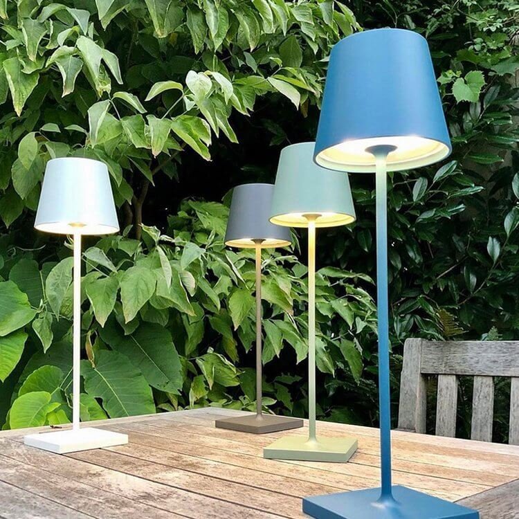 Bordlampe uten ledning for elegant belysning