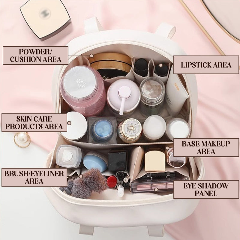 Dit makeup altid godt organiseret og beskyttet