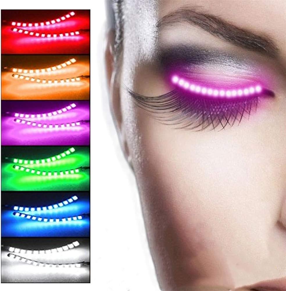 Pestañas LED luminosas – Mirada cautivadora garantizada