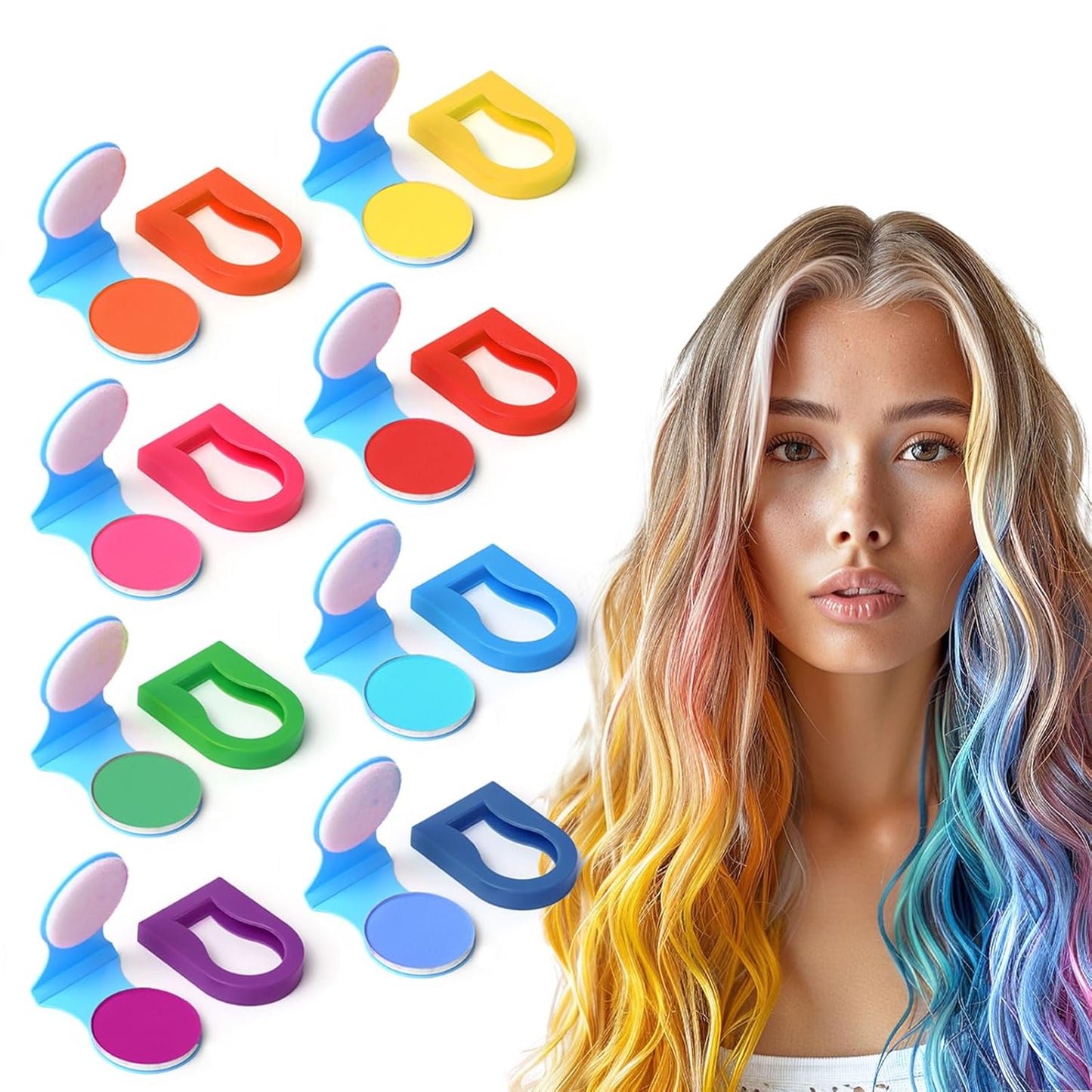 5秒で楽しめる一時的なヘアカラー