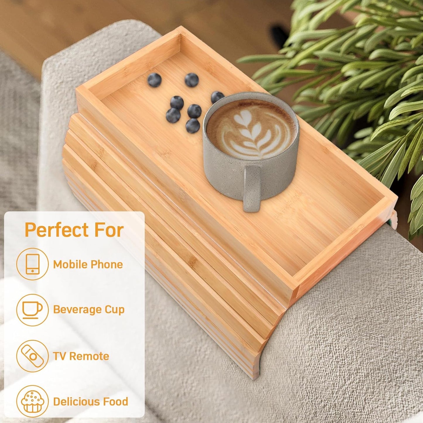 Håll allt inom räckhåll utan att lämna din soffa