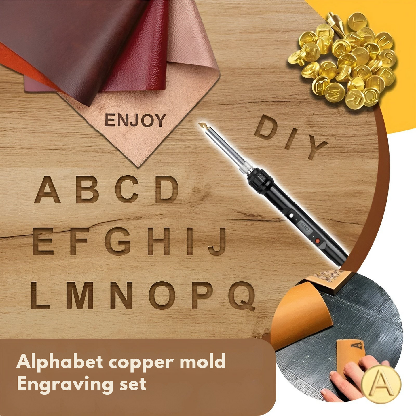 Kit de pirograbado en madera para artistas