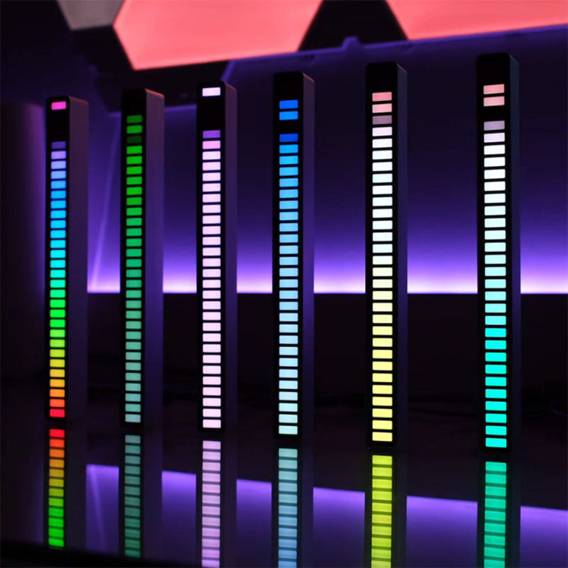 Äänelle reagoiva LED-valonauha - RGB