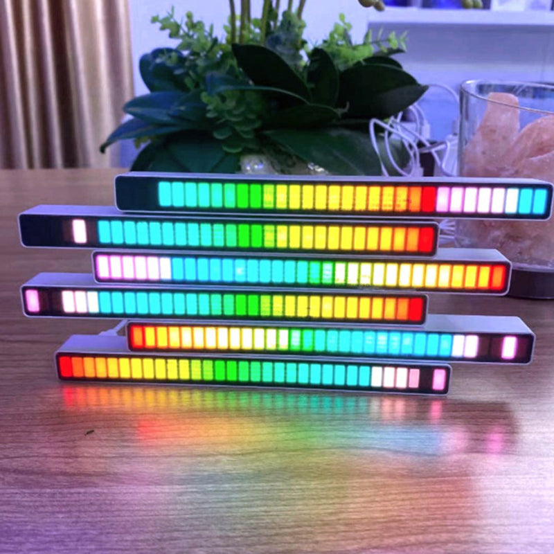 Äänelle reagoiva LED-valonauha - RGB