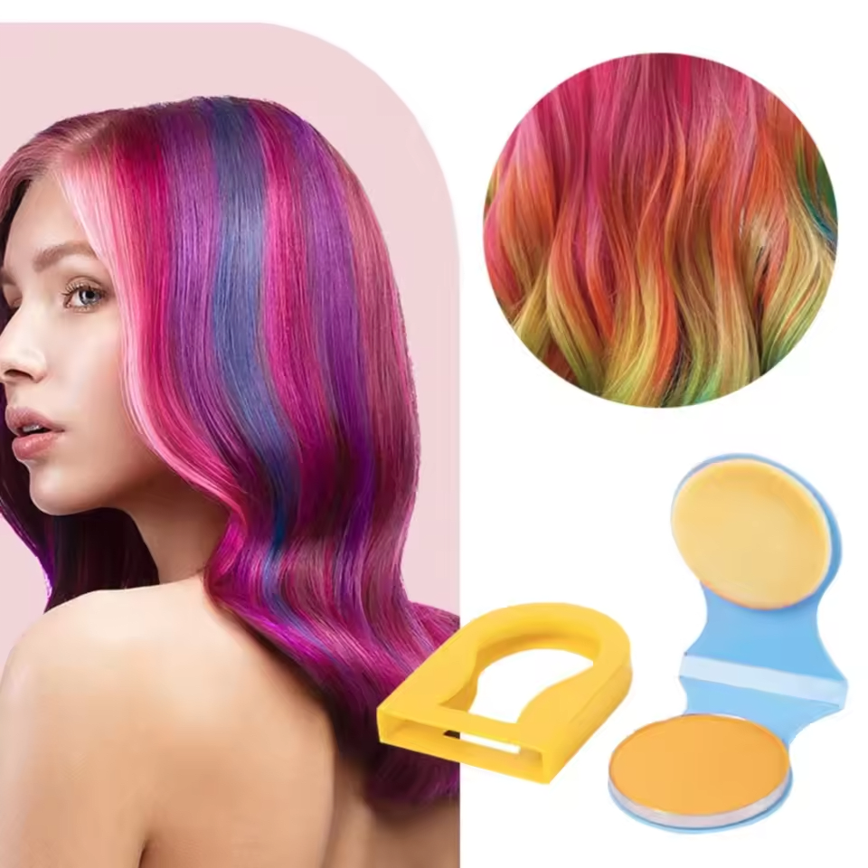 5秒で楽しめる一時的なヘアカラー