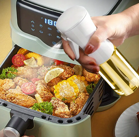 Pulvérisateur d’huile – Contrôle et légèreté en cuisine