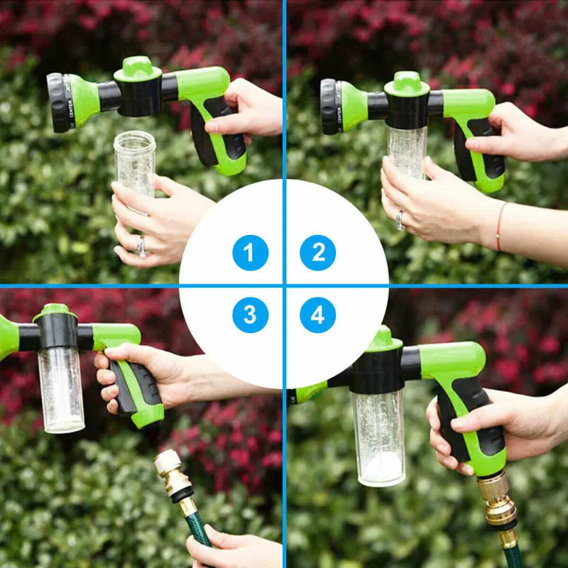 Pistolet à eau haute pression pour nettoyage et arrosage
