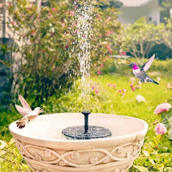 Dekorative Solarbrunnen für Garten und Balkon