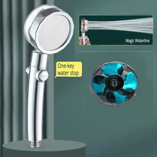 Douche relaxante 360° – Haute pression & économie d’eau