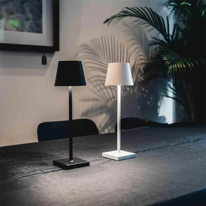 Bordlampe uten ledning for elegant belysning