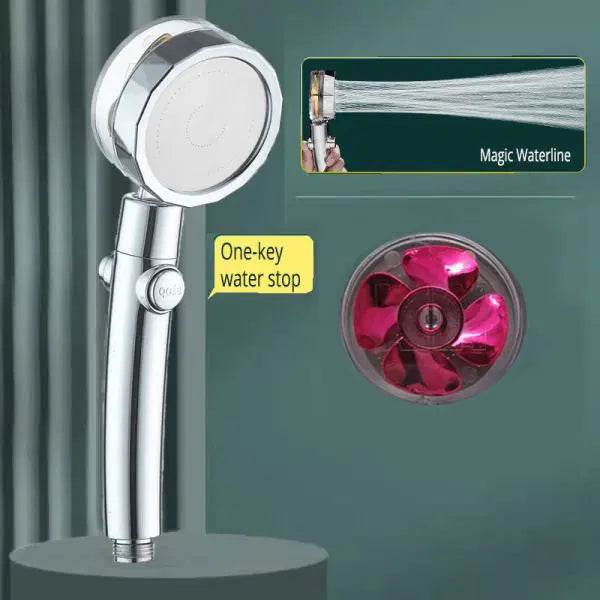 Douche relaxante 360° – Haute pression & économie d’eau