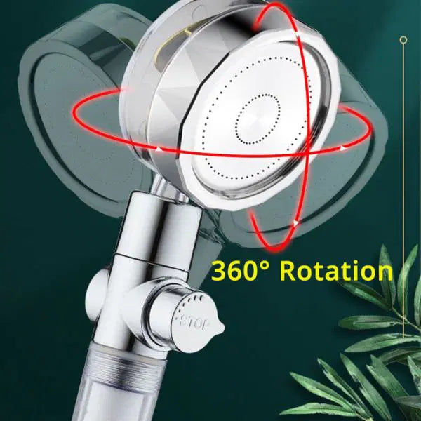 Douche relaxante 360° – Haute pression & économie d’eau