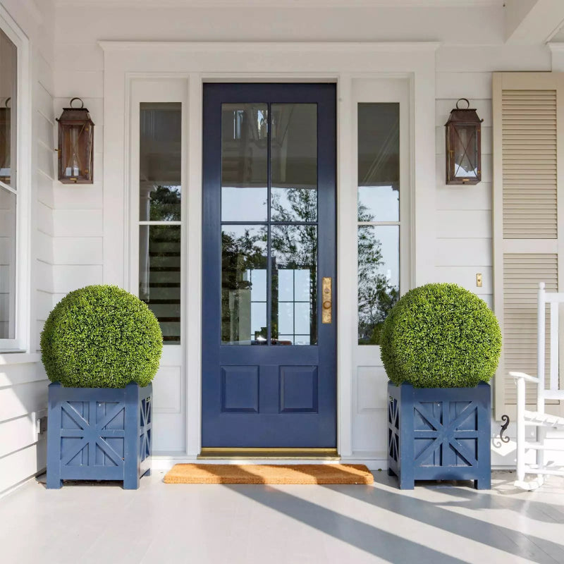 Natürliche Eleganz ohne Pflege für Ihre Räume (x2)