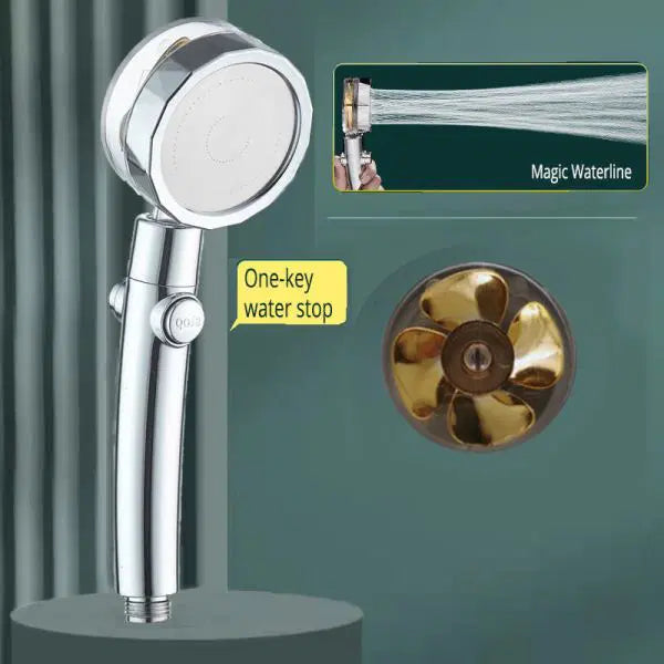 Douche relaxante 360° – Haute pression & économie d’eau