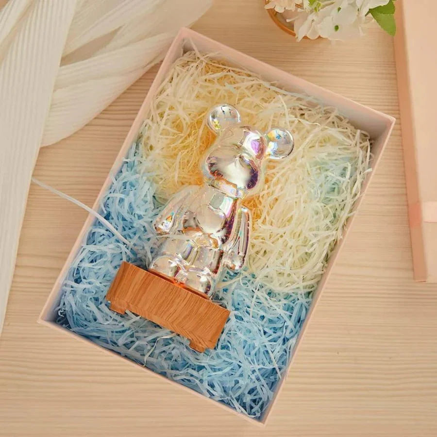 Lampe décorative ours 3D à lumière féerique