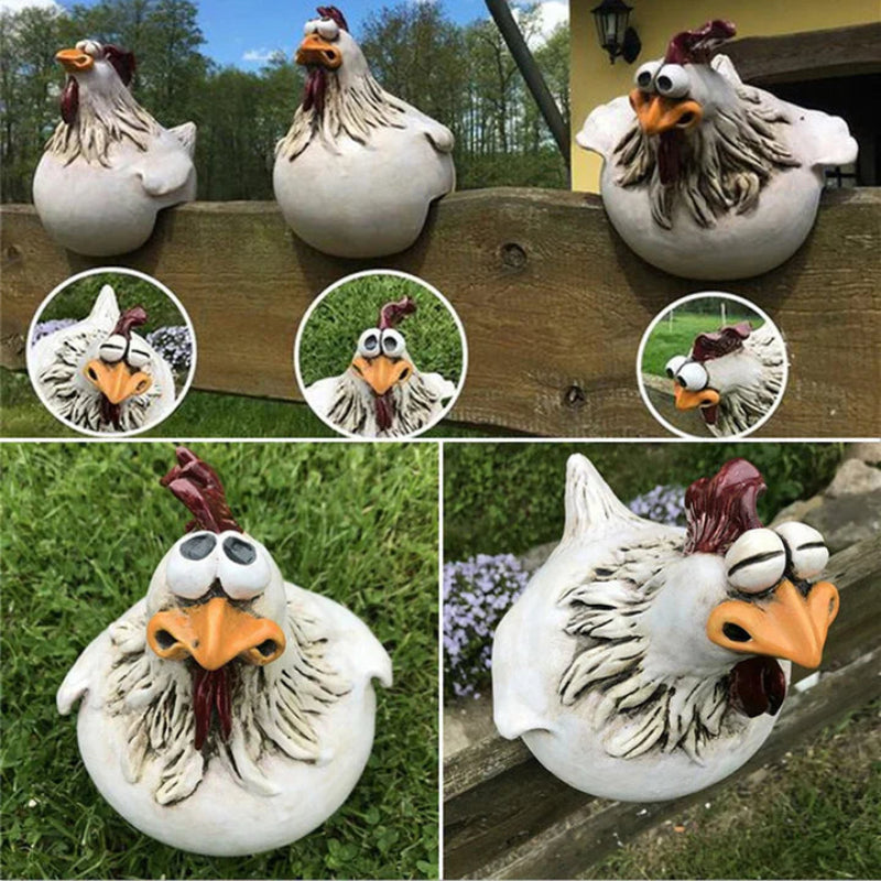 Décoration de jardin amusante et résistante