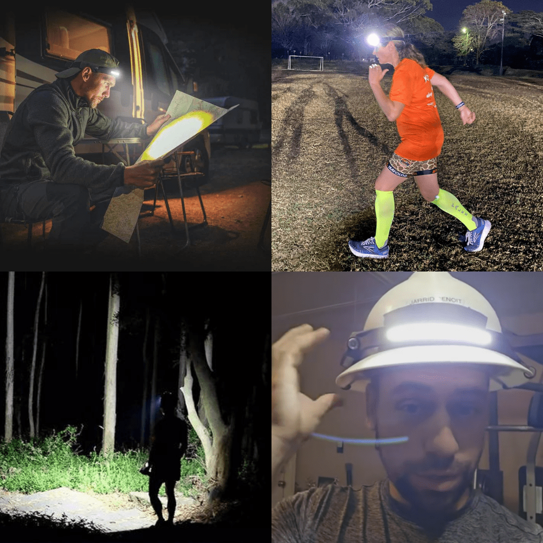 Wide-angle headlamp for total vision