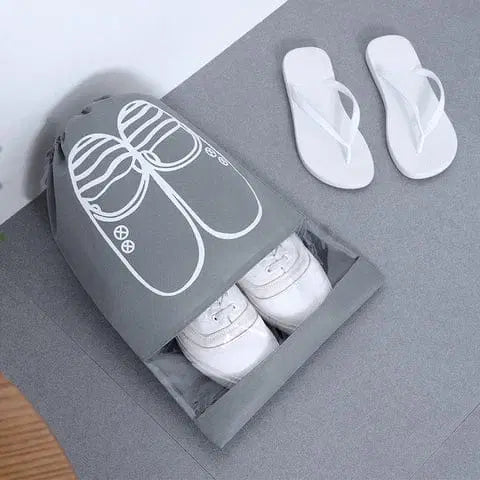Lot de 10 housses à chaussures pour voyager