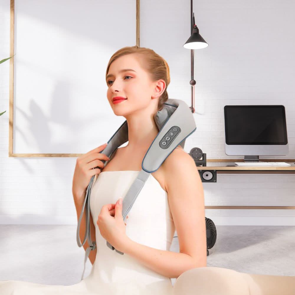 Ergonomiczny masażer 6D do całkowitego relaksu mięśniowego 