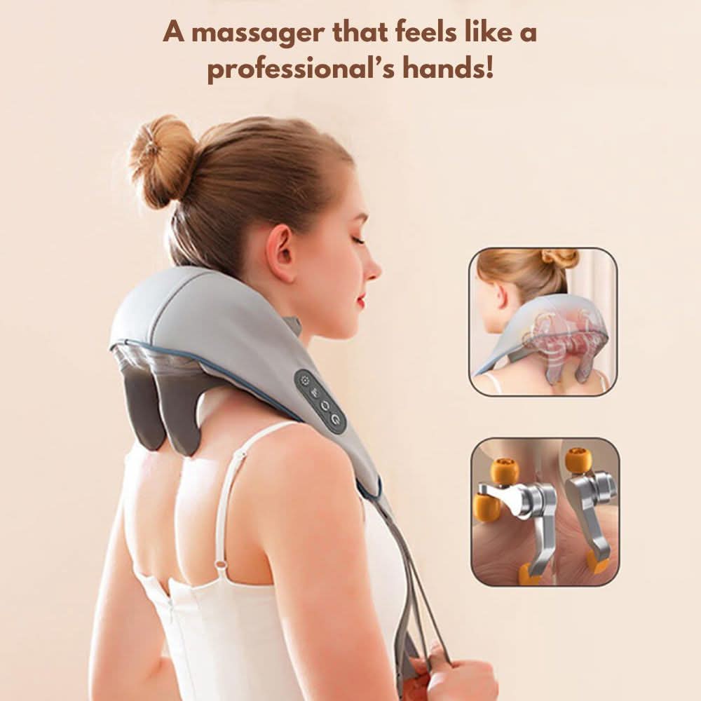 Ergonomiczny masażer 6D do całkowitego relaksu mięśniowego 