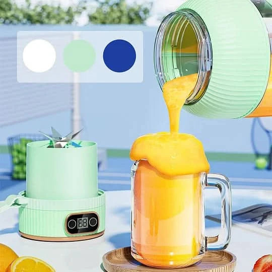Licuadora portátil para jugos frescos en cualquier momento 