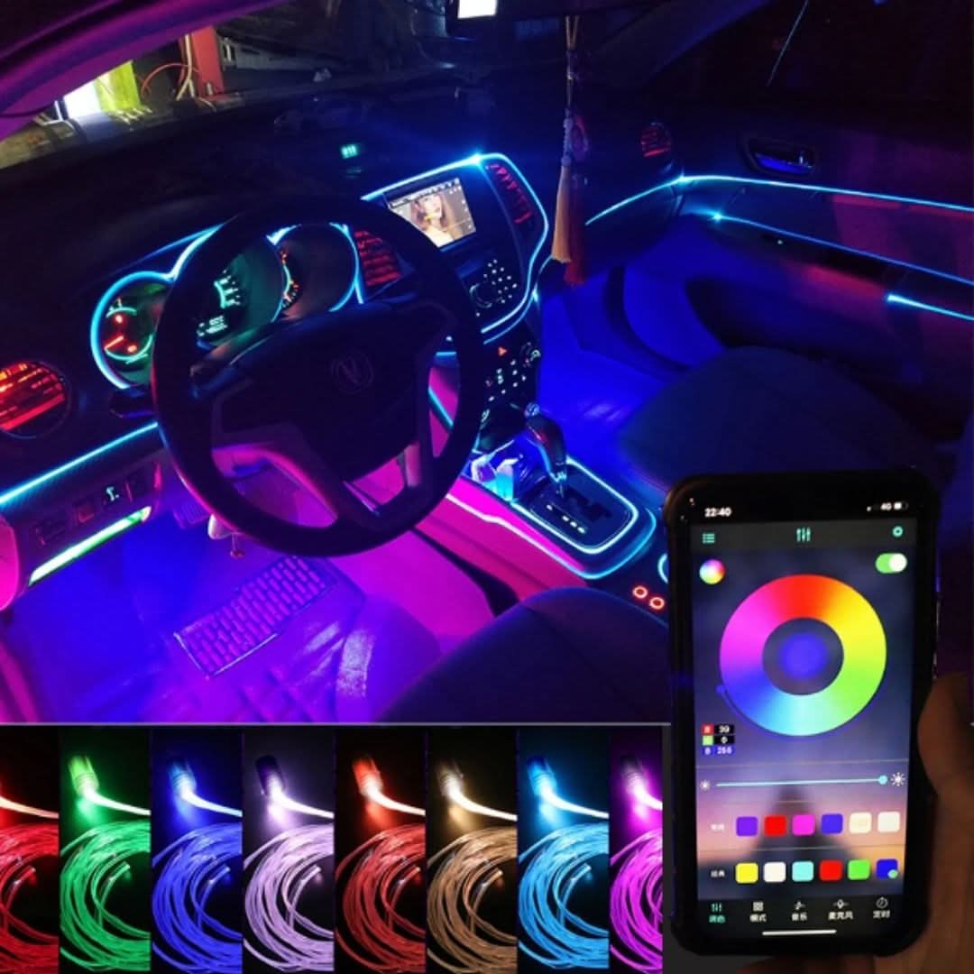 LED osvětlení pro stylový interiér auta 