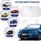 Pare-soleil voiture anti-chaleur sur mesure et efficace