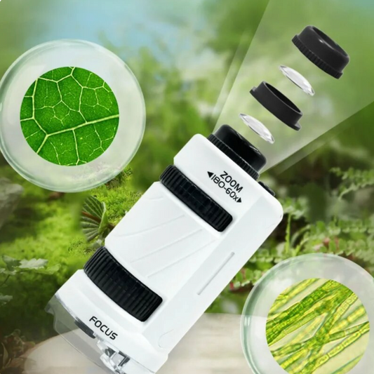 Microscope de poche pour explorations fascinantes