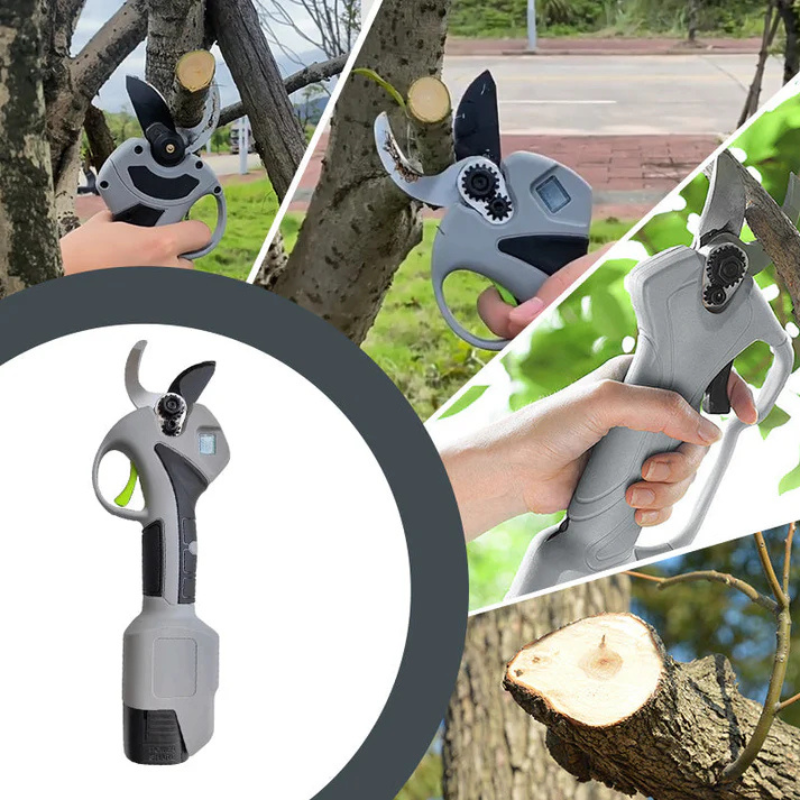 Elektrische Gartenschere zum mühelosen Schneiden 