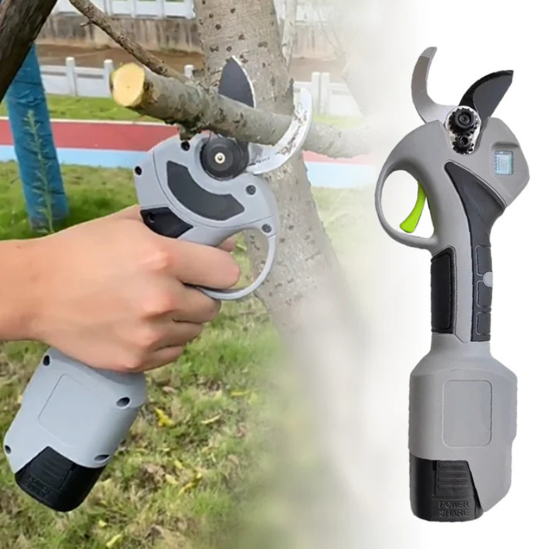 Elektrische Gartenschere zum mühelosen Schneiden 
