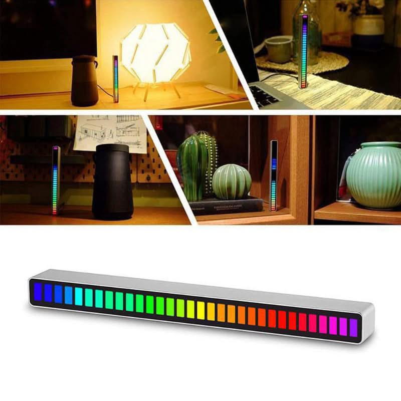 LED světelná lišta - RGB reagující na zvuk 