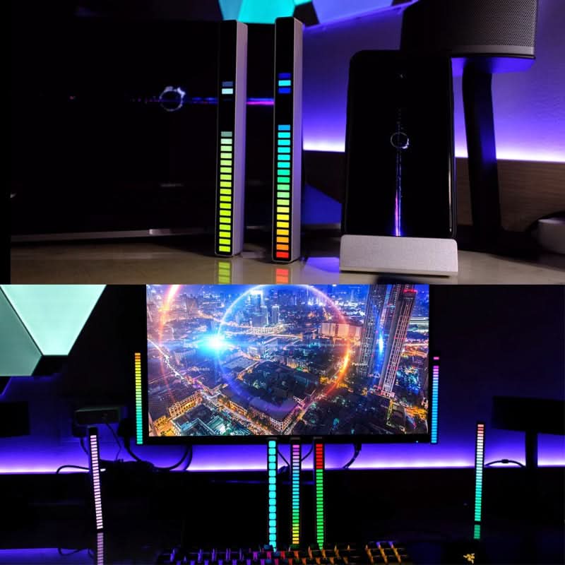 LED světelná lišta - RGB reagující na zvuk 
