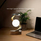 Lampe LED design avec chargeur sans fil intégré