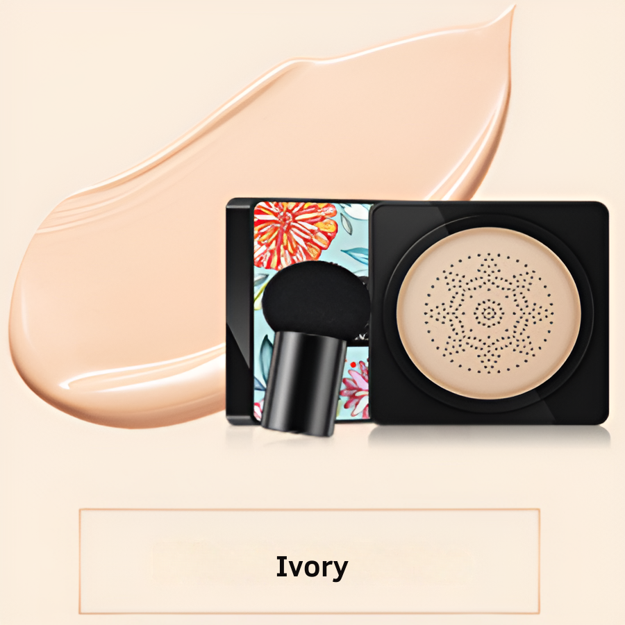CC Creme Cushion mit Schwamm-Applikator in Pilzform 
