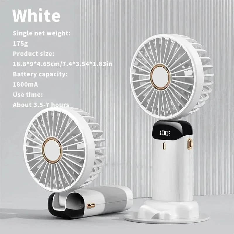 Tehokas mini-tuulettimeen älykäs LED-näyttö 