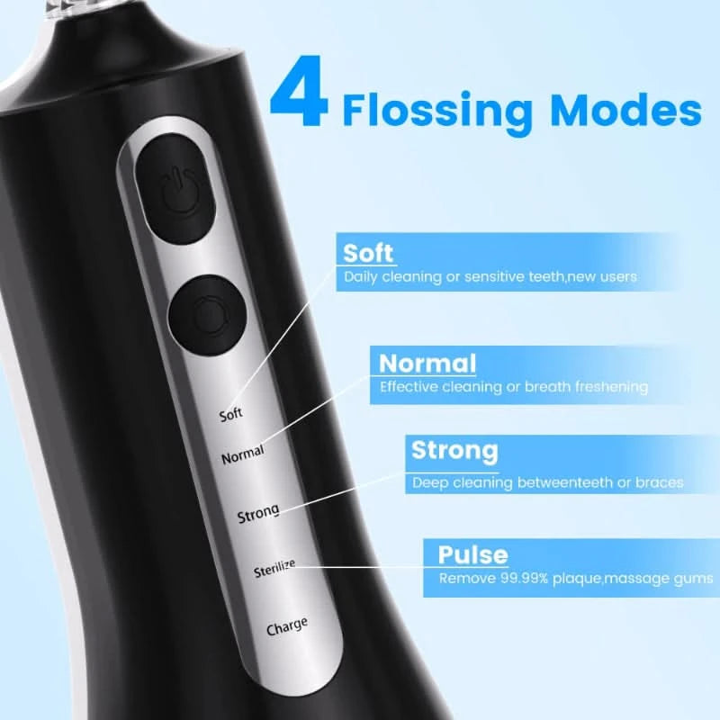 Hydropulse rechargeable pour soins dentaire