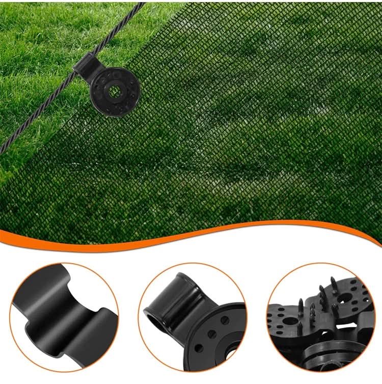 Clips robustes pour fixer filets, toiles et bâches (x20)