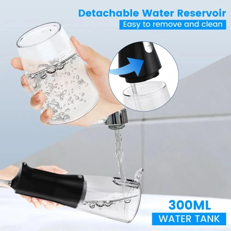 Hydropulse rechargeable pour soins dentaire