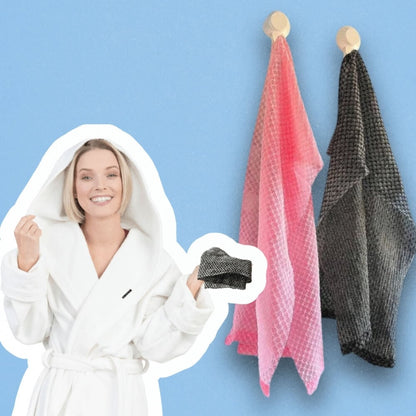 Serviette exfoliante douce – Peau lisse en un seul geste