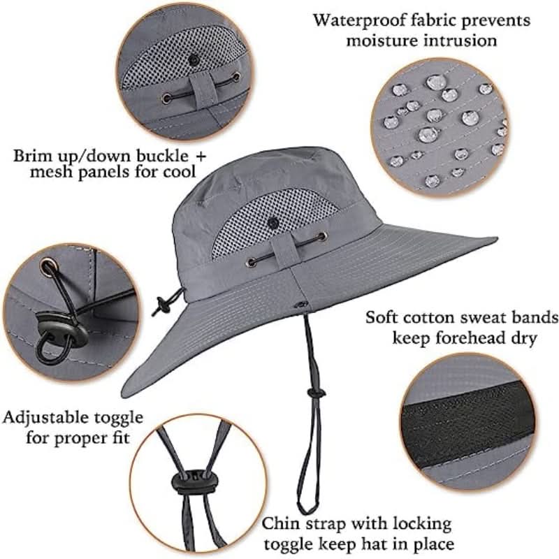 Hat with integrated solar fan 