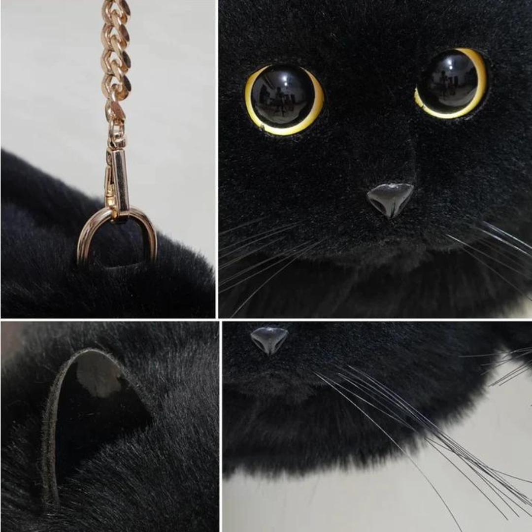 Een realistische kattenhandtas die overal indruk maakt 