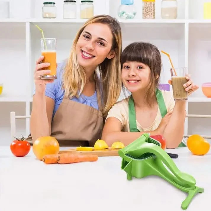 Un jus frais maison sans effort ni électricité