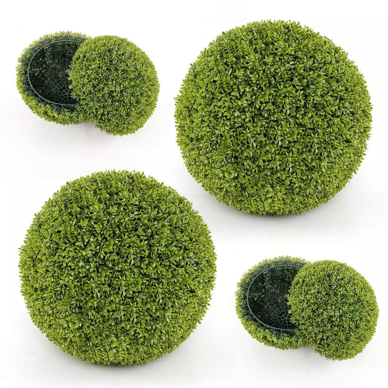 Élégance naturelle sans entretien pour vos espaces (x2)